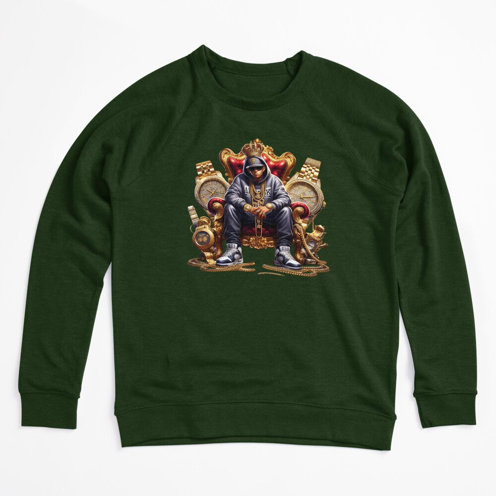 Hip-Hop Style Urban Throne Shirt