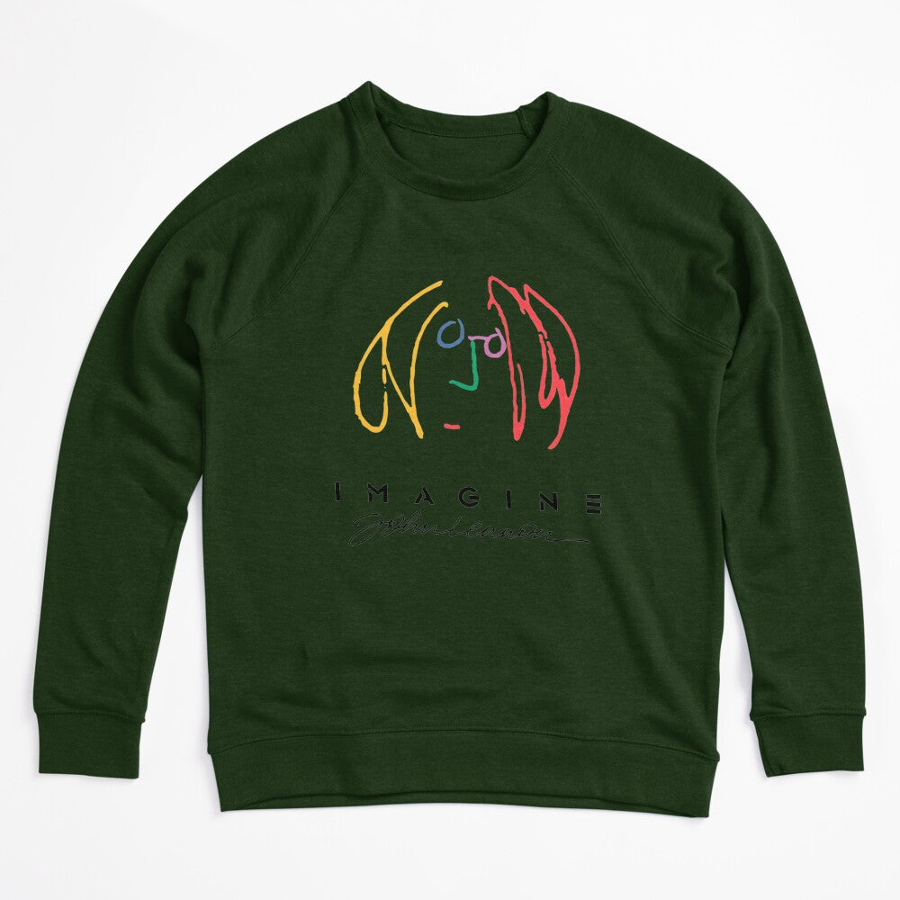 Imagine Inspirational John Lennon Music Quote Design Shirt