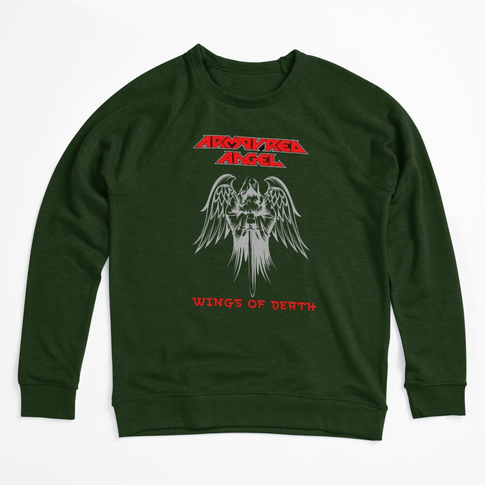 Armoured Angel- Australian Black Death Metal Wings Of Death Shirt
