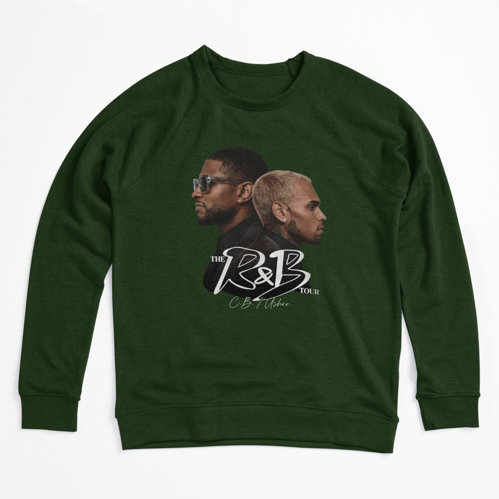 Chris Brown Usher R&B Tour Portrait Design Shirt