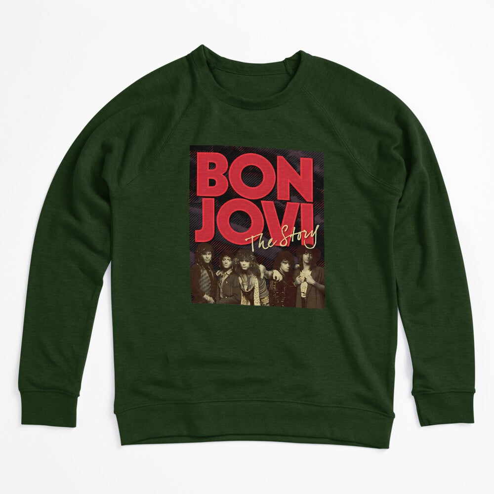 Jovi The Story Band Portrait Red Bold Shirt
