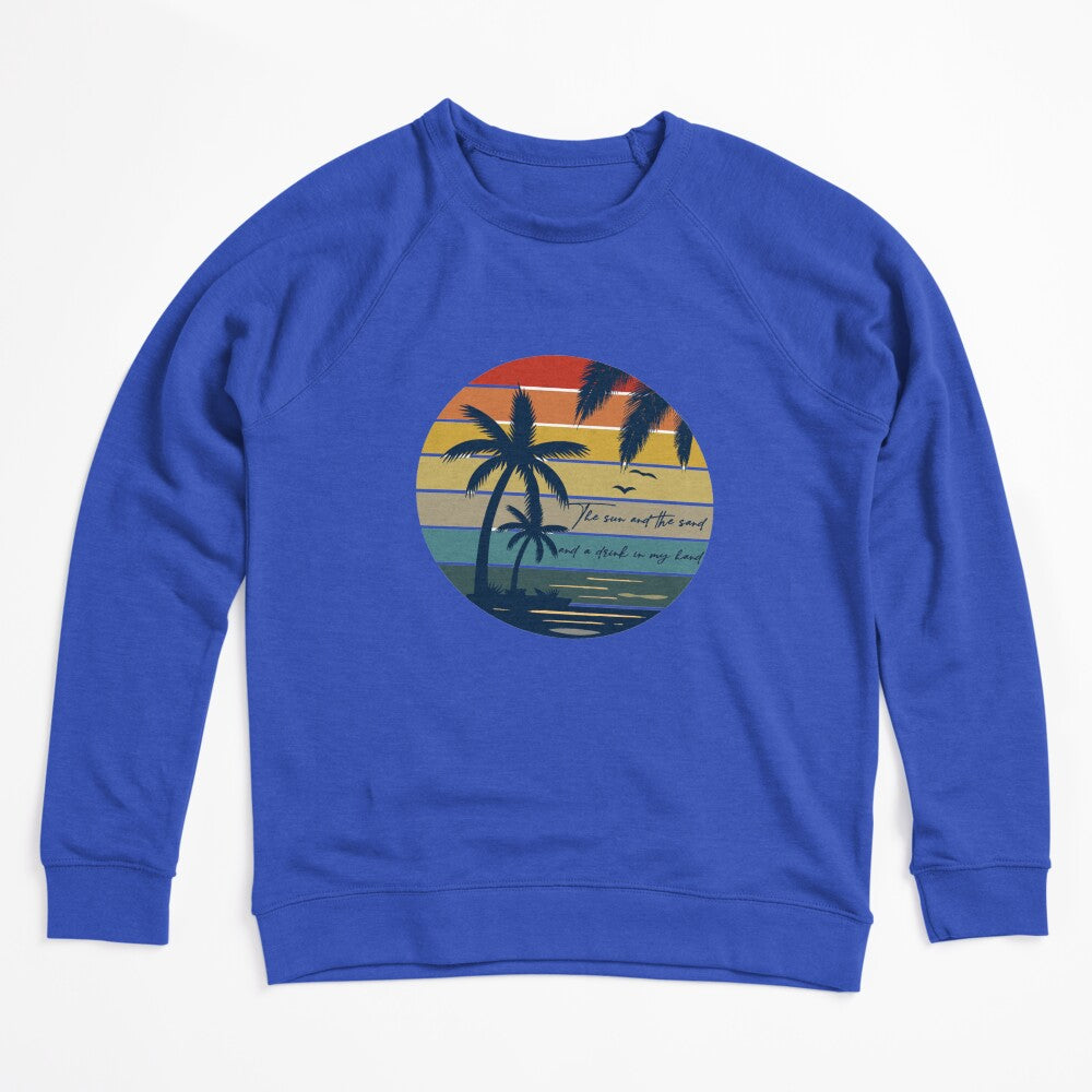 Sun And The Sand Drink In My Hand No Shoes Shirt