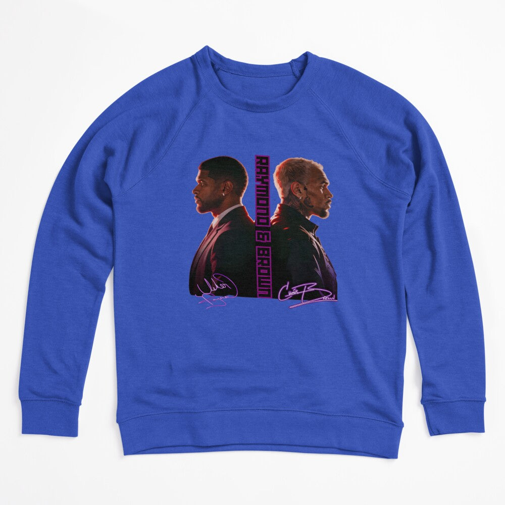 Usher Chris Brown Dual Profile Tour Design Shirt