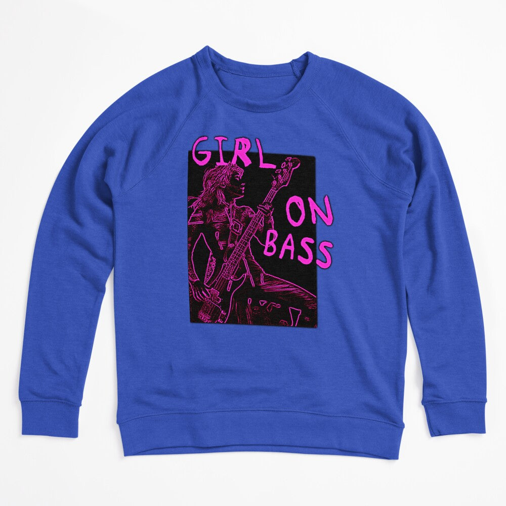 Girl On Bass Shirt