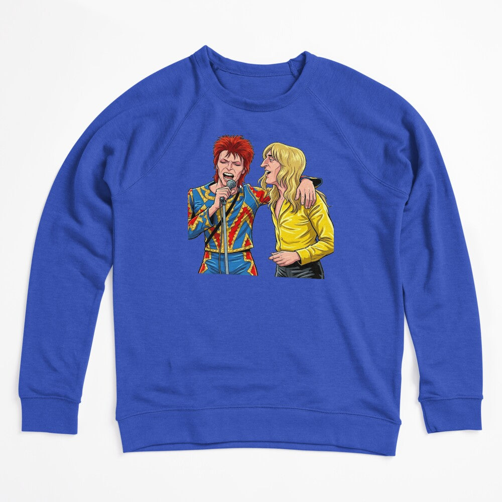 David Bowie And Mick Ronson - Cartoon Shirt