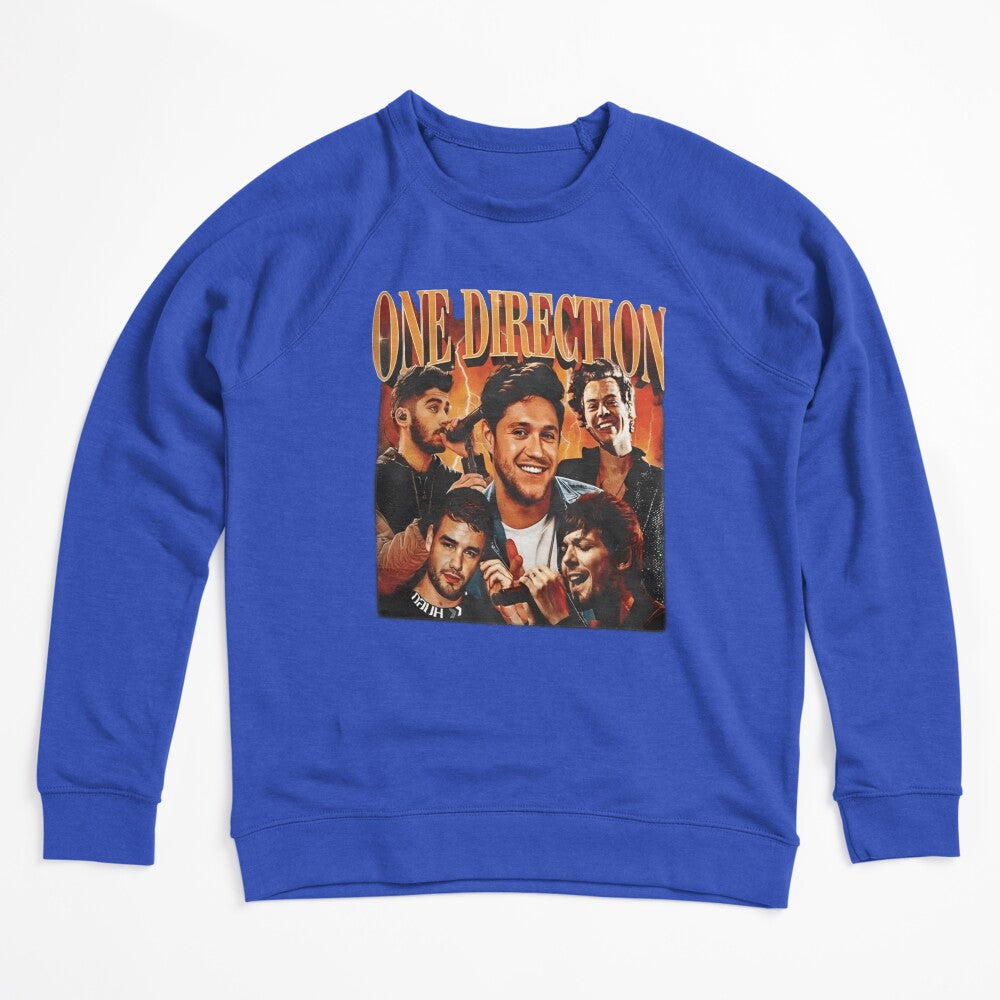 One Direction Retro Pop Collage Design Shirt