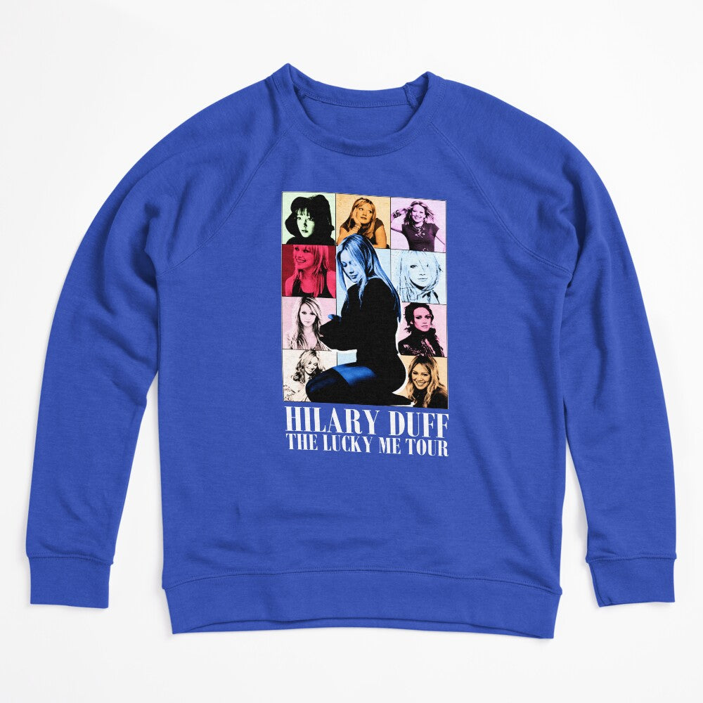 Hilary Duff Eras Lucky Me Tour Pop Vintage Shirt
