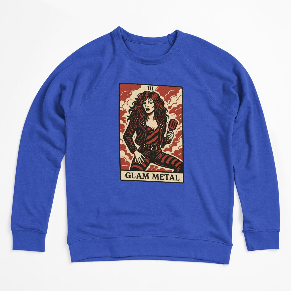 Glam Metal Tarot Card Fierce Flashy And Loud Shirt