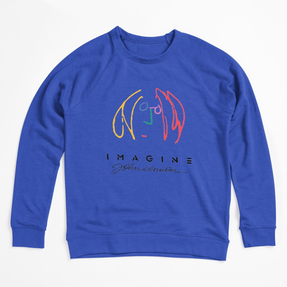 Imagine Inspirational John Lennon Music Quote Design Shirt