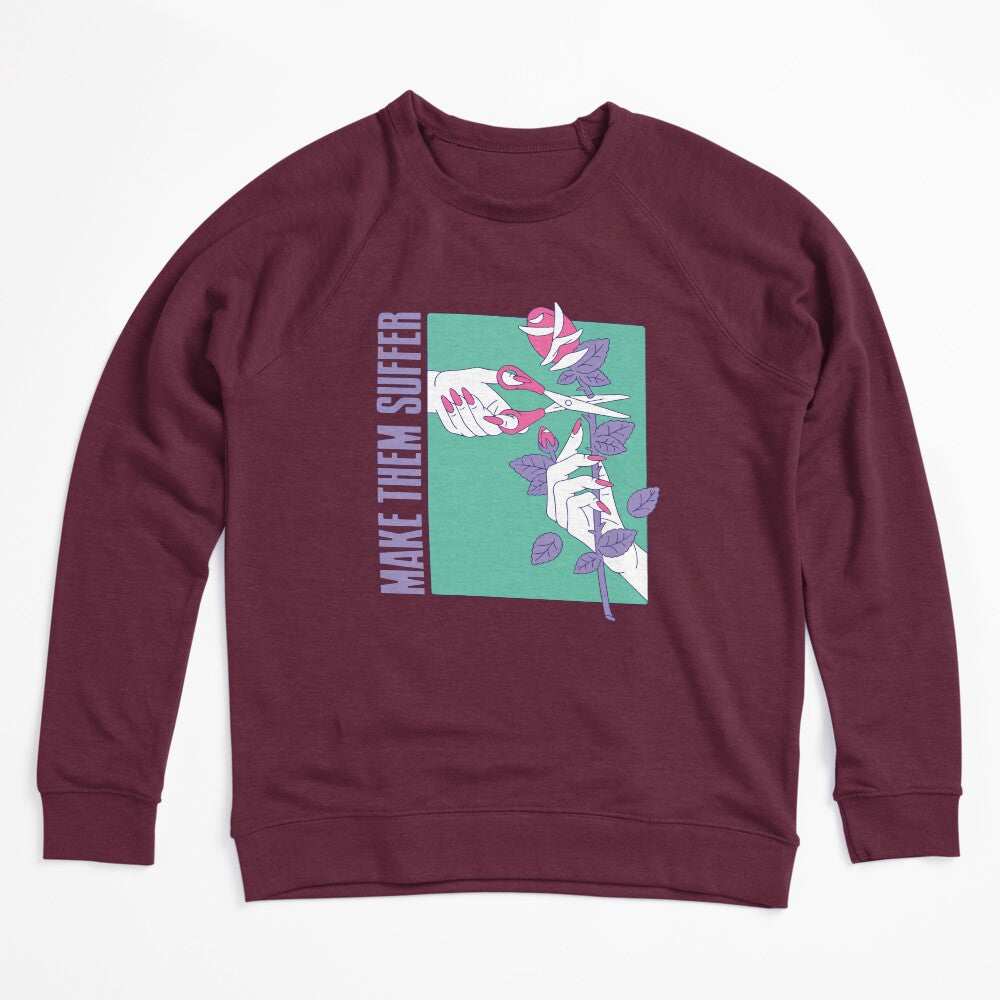Make Them Suffer - Purple Rose Shirt