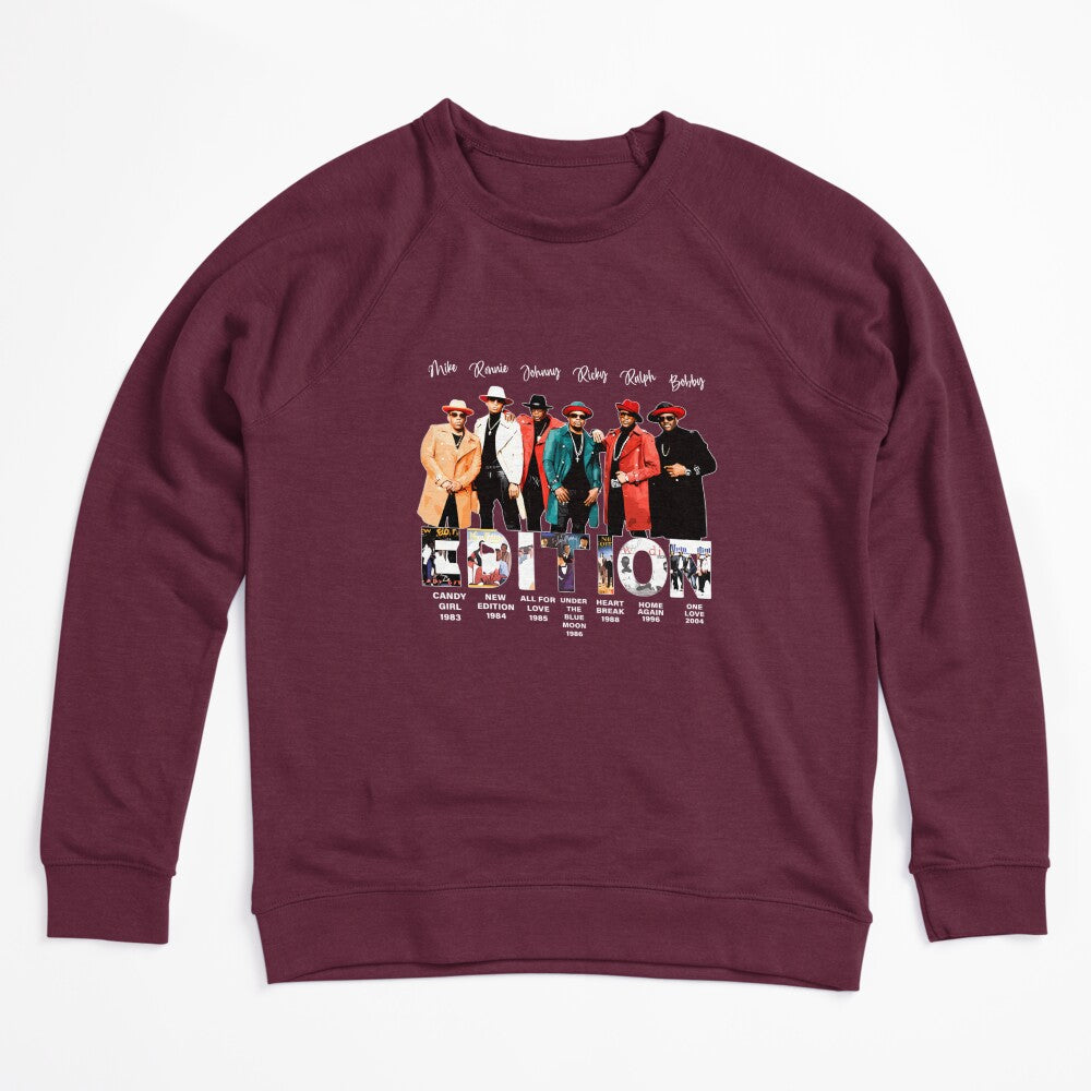 New Edition Ful Albums Lettering Shirt