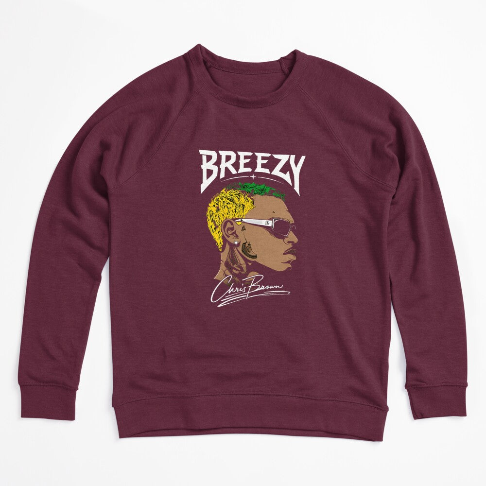 Chris Brown Breezy Minimalist Green Graphic Design Shirt