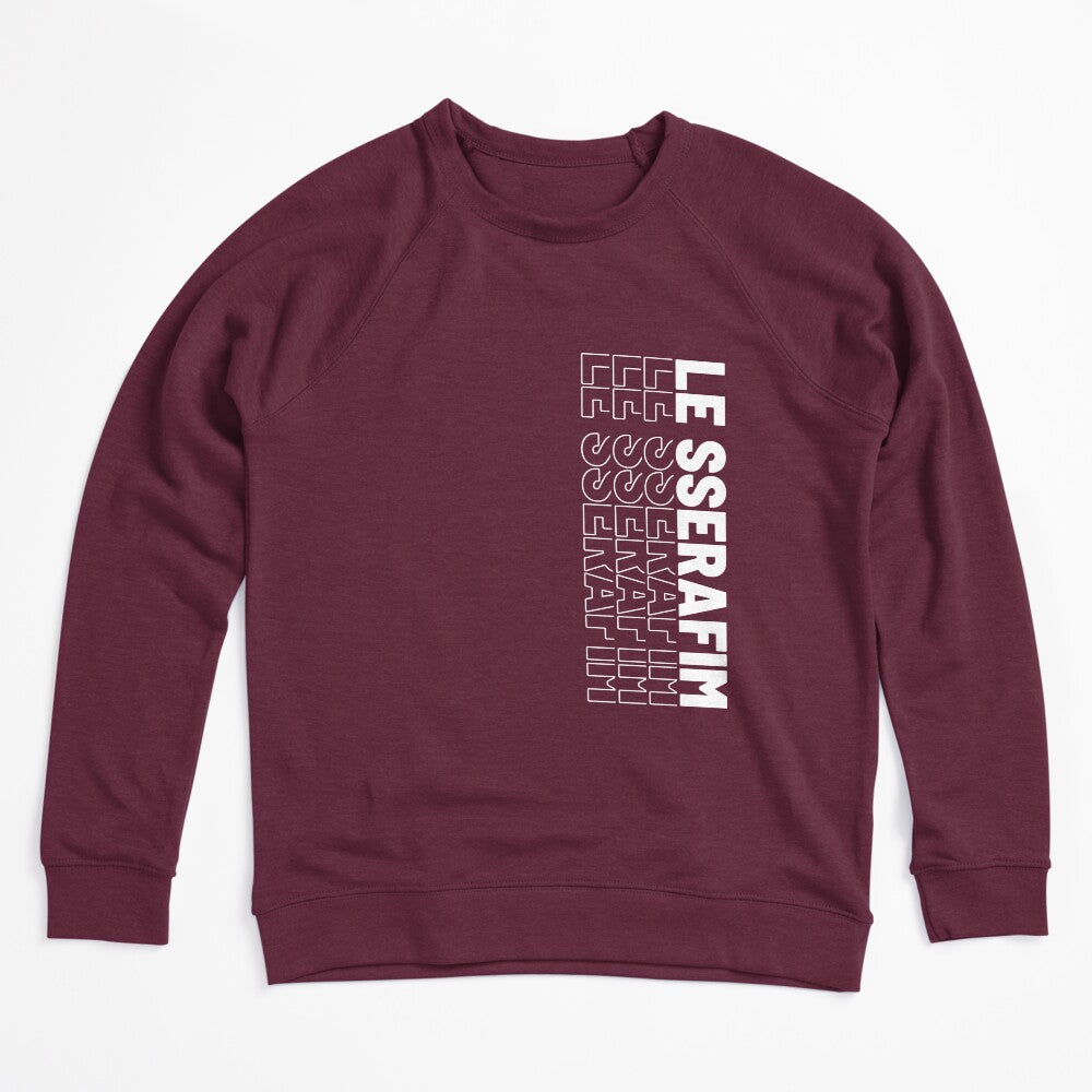 LE SSERAFIM Typography Shirt