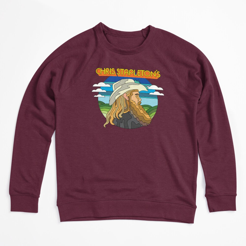 Long Hair Bearded Man Profile Shirt