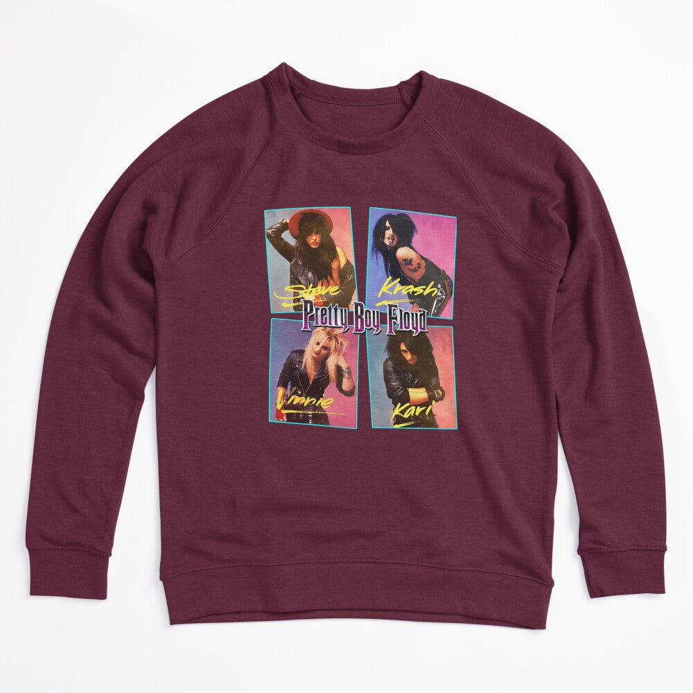 Pretty Boy Floyd Glam Metal Collage Design Shirt