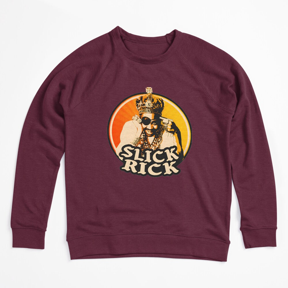 Slick Rick Crown Vintage Old School Hip Hop Inspired Design Shirt
