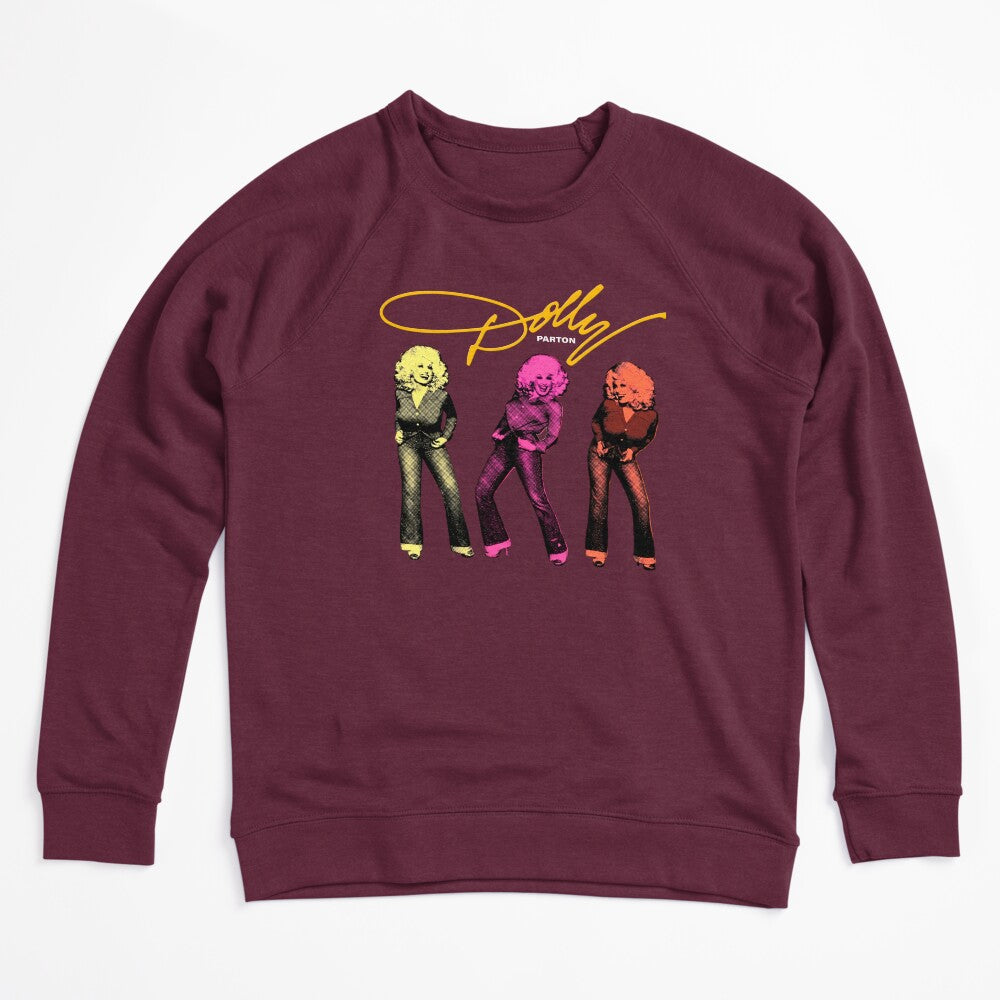 Dolly Parton Dancing Retro Colors Shirt