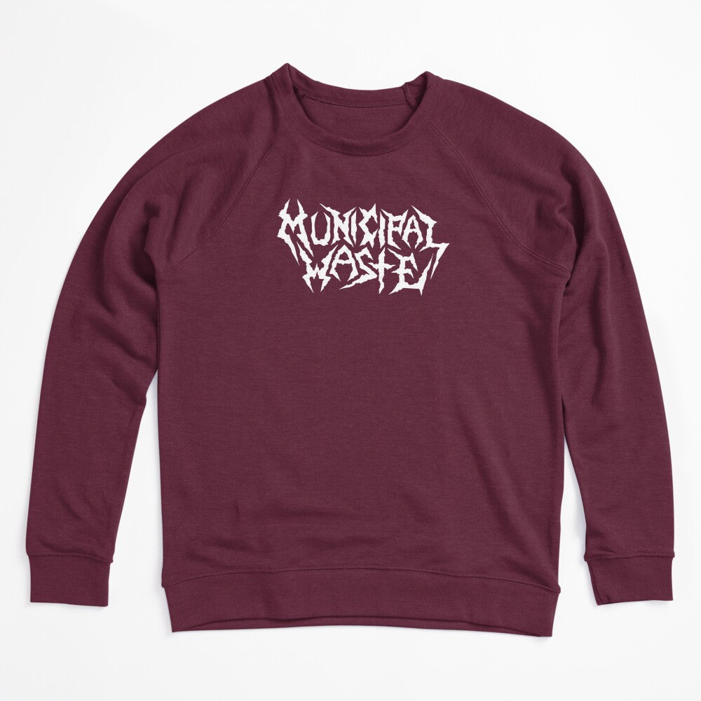 Typography Crossover Thrash Band White Shirt