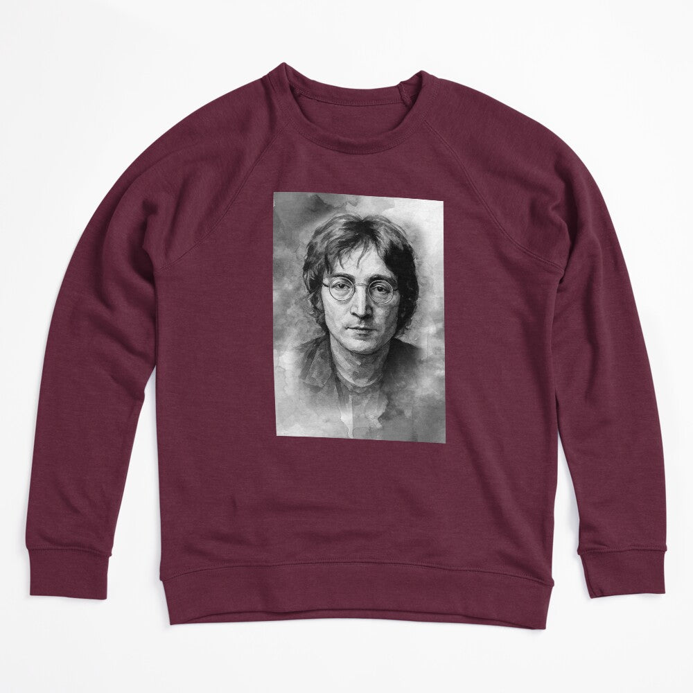 John Lennon Watercolour Portrait Iconic Beatles Art Print By Conor Shirt