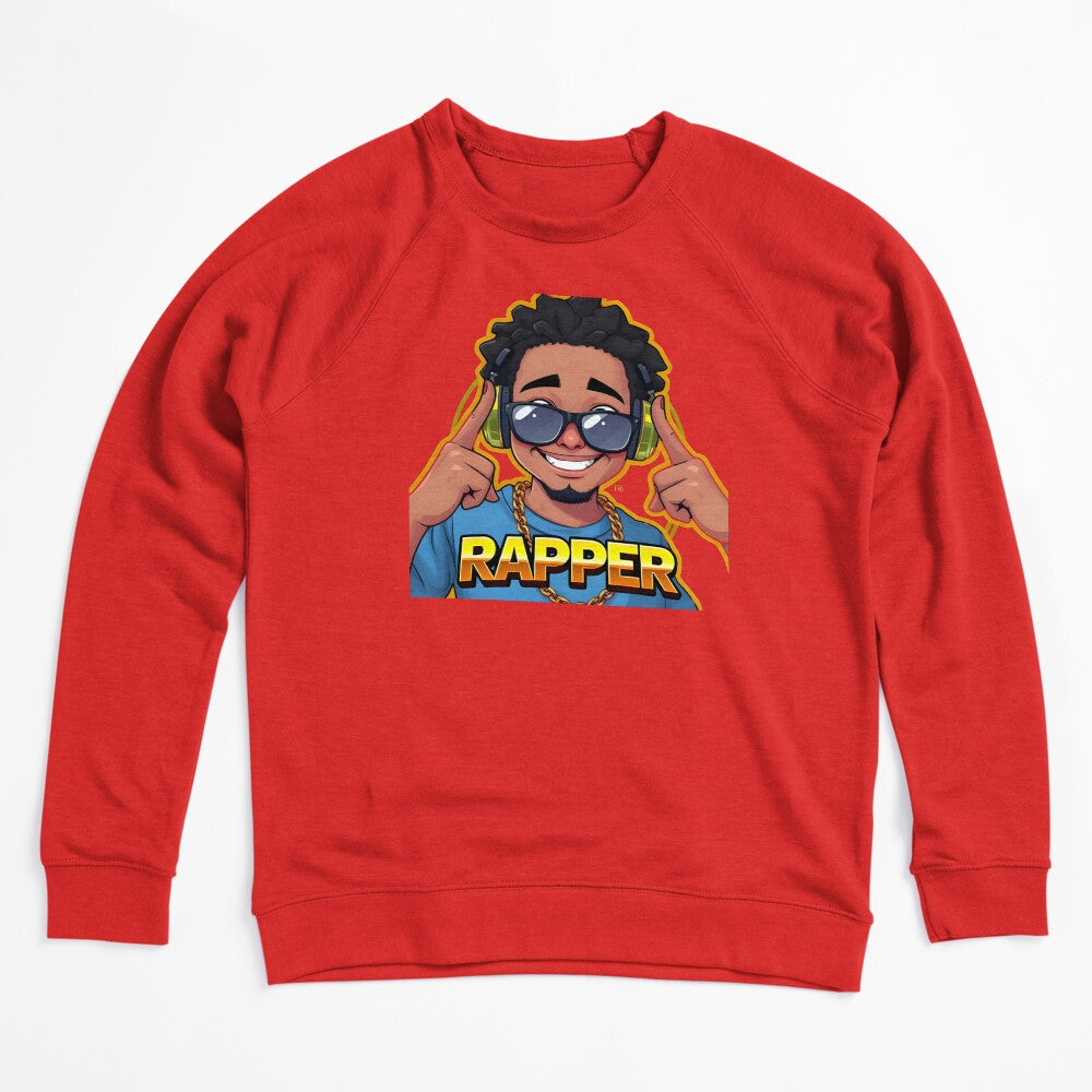 Cool Rapper Cartoon Logo Hip-Hop Digital Art Shirt