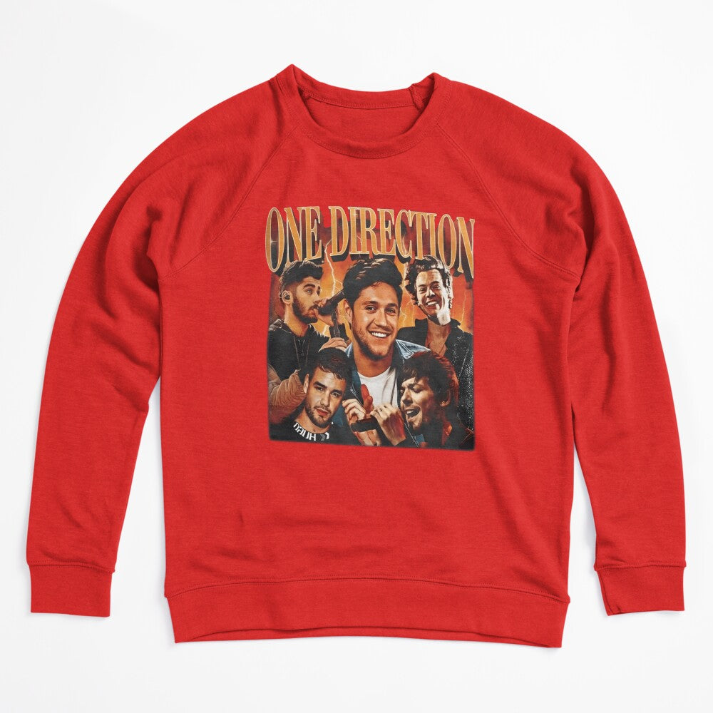 One Direction Retro Pop Collage Design Shirt