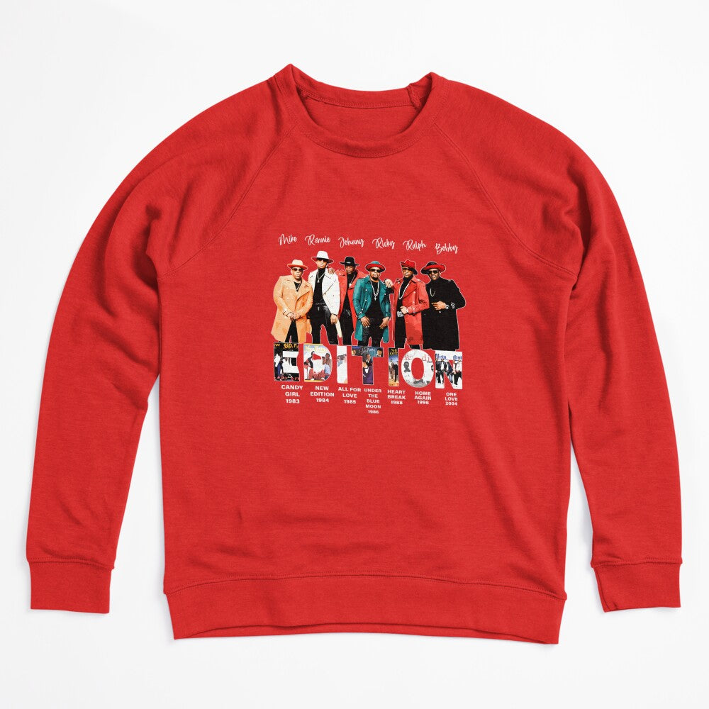 New Edition Ful Albums Lettering Shirt