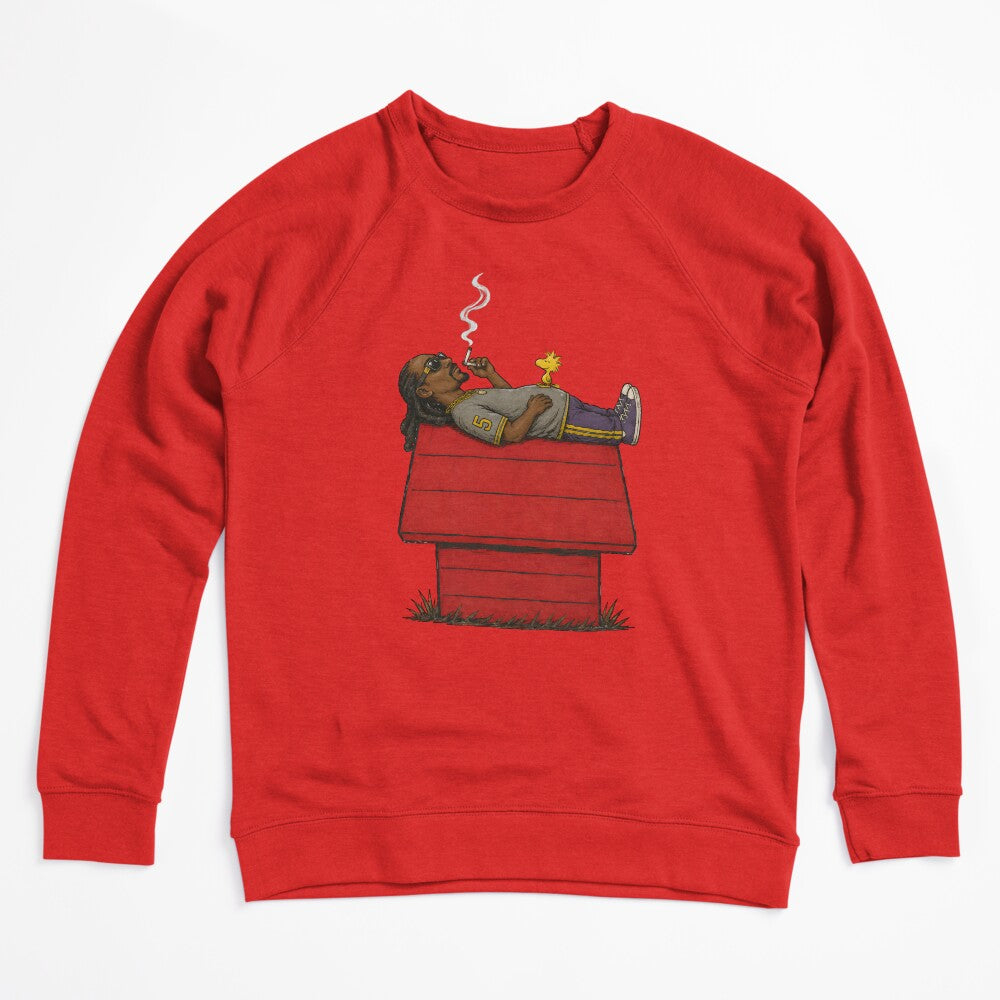 Snoopy Dog Or Snoop Dogg Funny Snoop- Y -Dogg And Woodstock Shirt