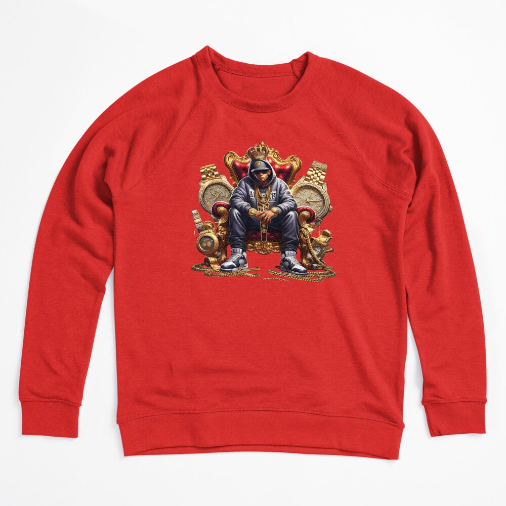 Hip-Hop Style Urban Throne Shirt