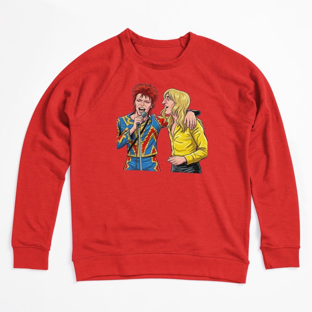 David Bowie And Mick Ronson - Cartoon Shirt
