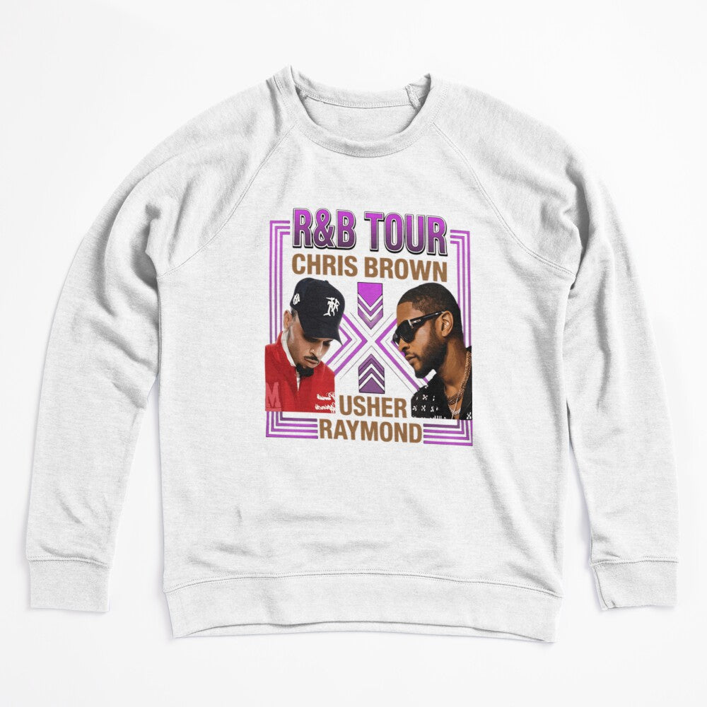 Chris Brown Usher R&B Tour 2026 Design Shirt