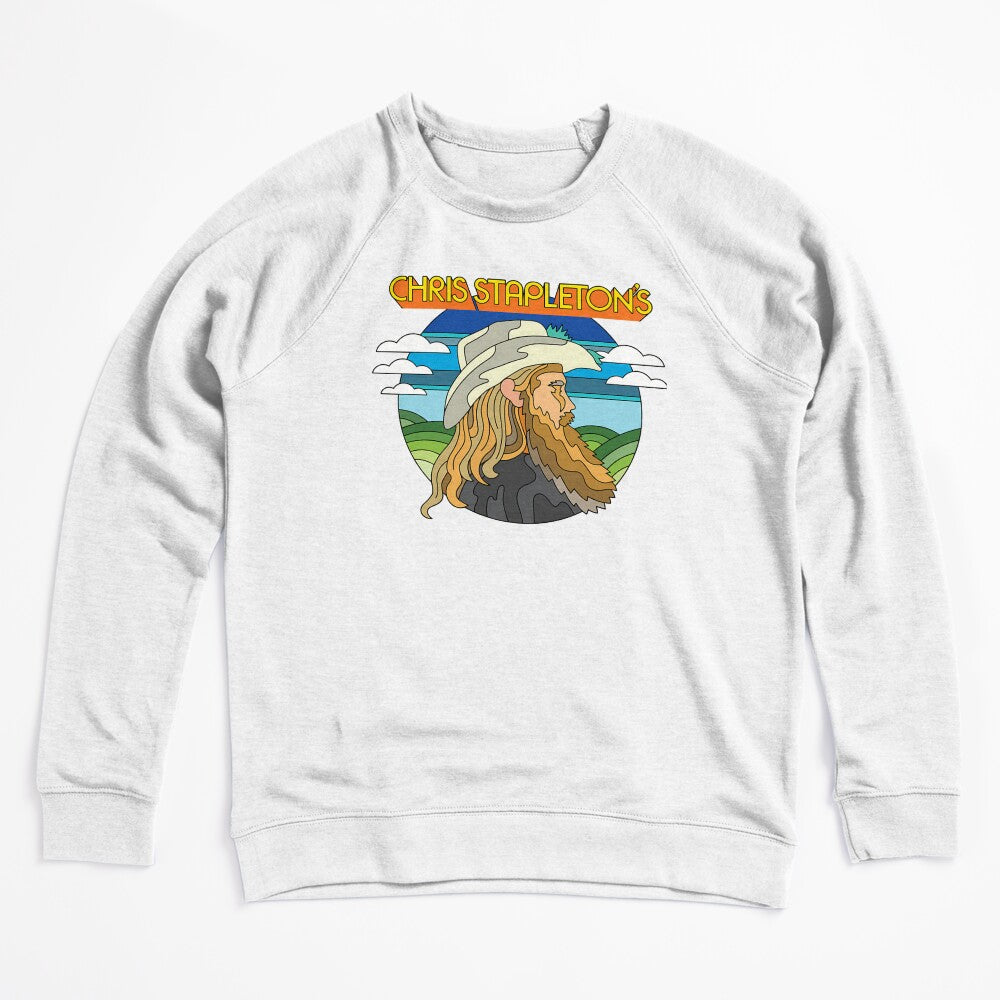 Long Hair Bearded Man Profile Shirt