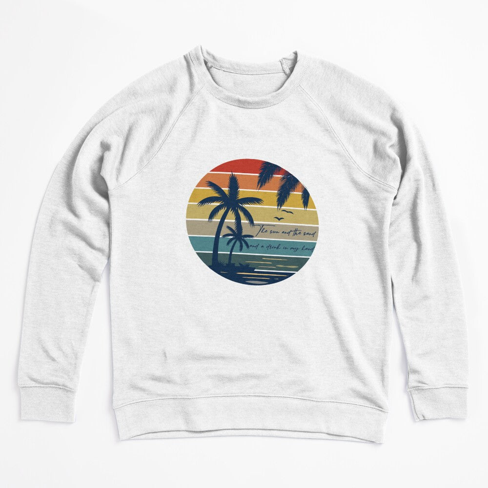 Sun And The Sand Drink In My Hand No Shoes Shirt