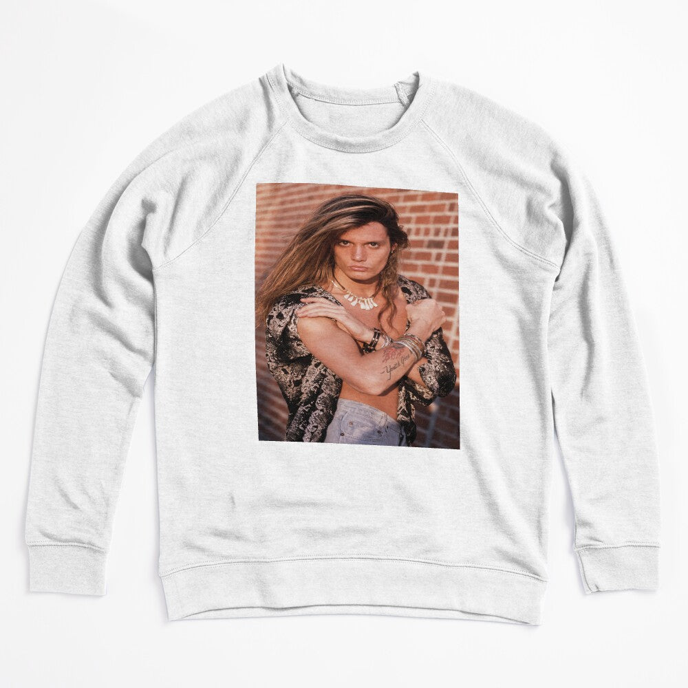 Sebastian Bach Vintage 80s Rock Glamour Shirt