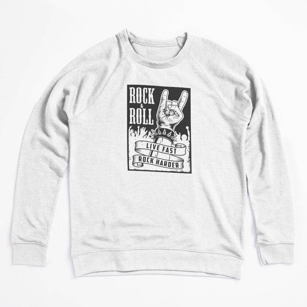 Rock And Roll Live Fast Rock Harder Shirt