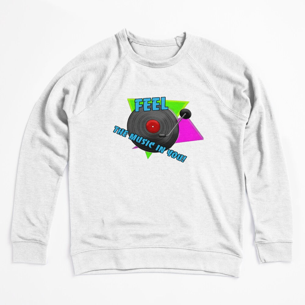Feel The Music Vinyl Record Shirt