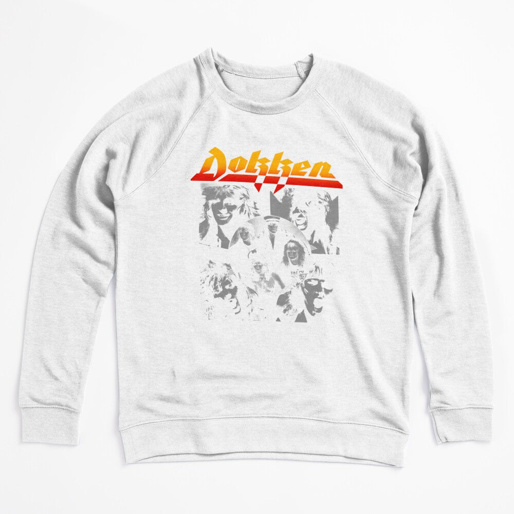 Dokken 80s Concert Vintage Band Collage Design Shirt