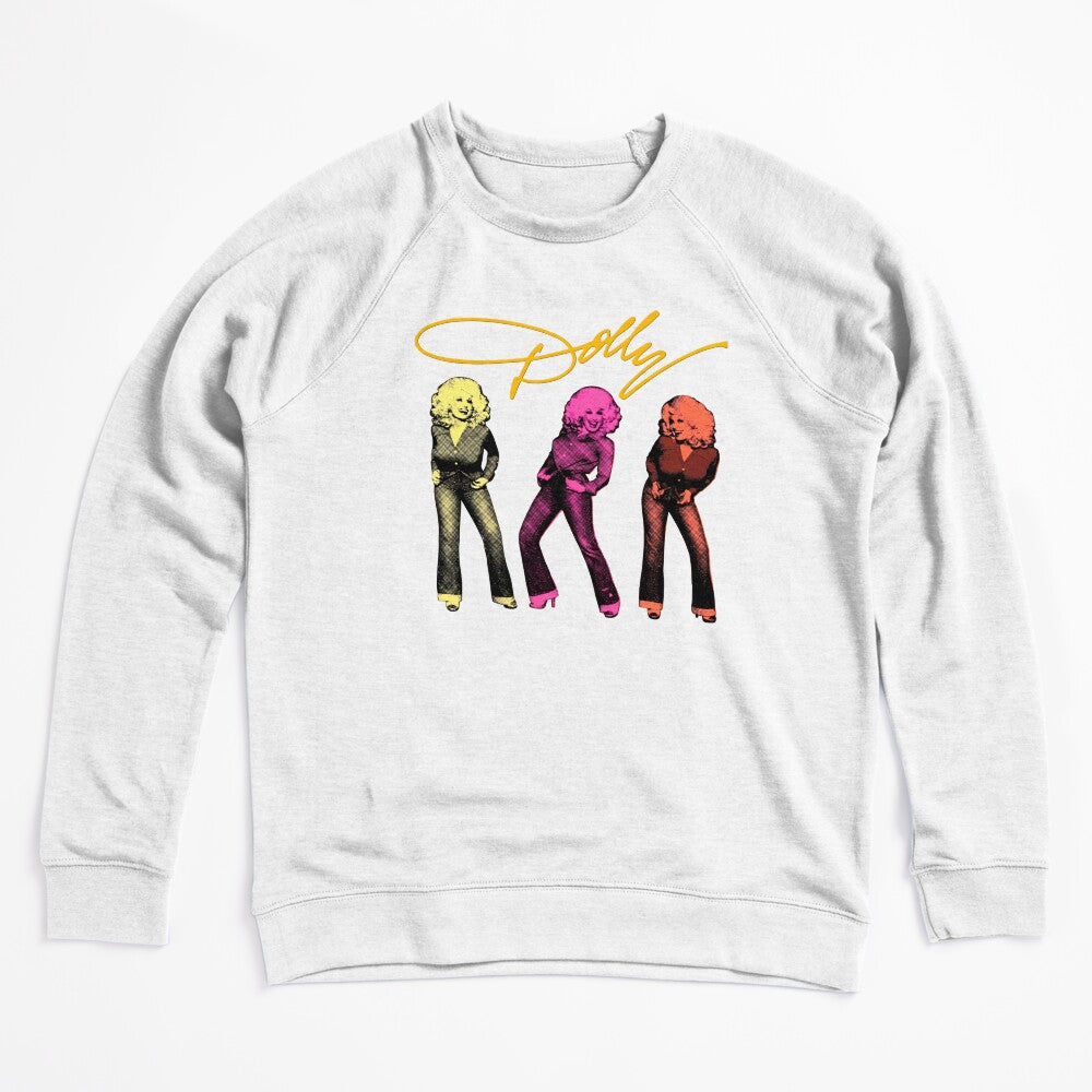 Dolly Parton Dancing Retro Colors Shirt