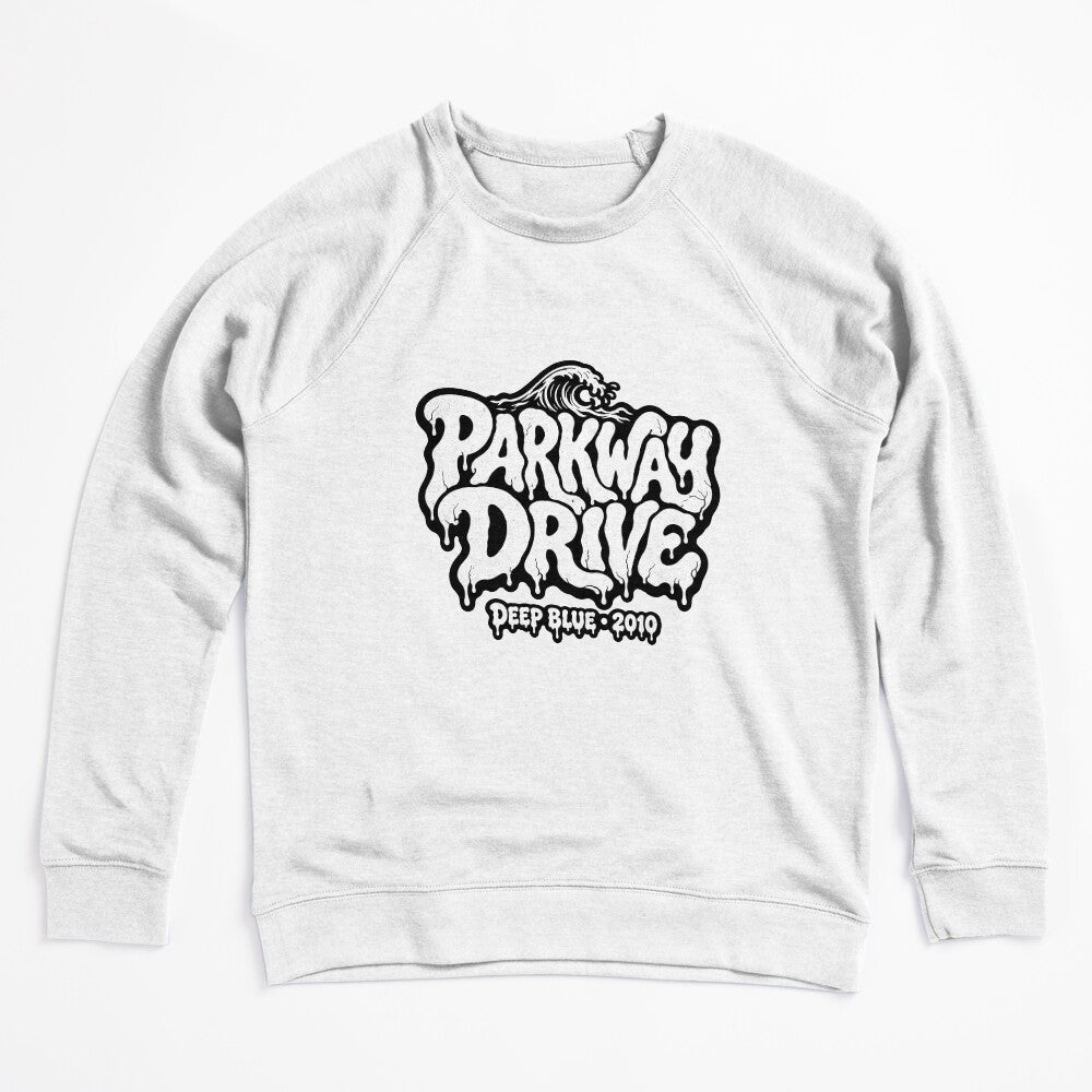 Parkway Drive Deep Blue Hardcore Slime Typography 2010 Shirt
