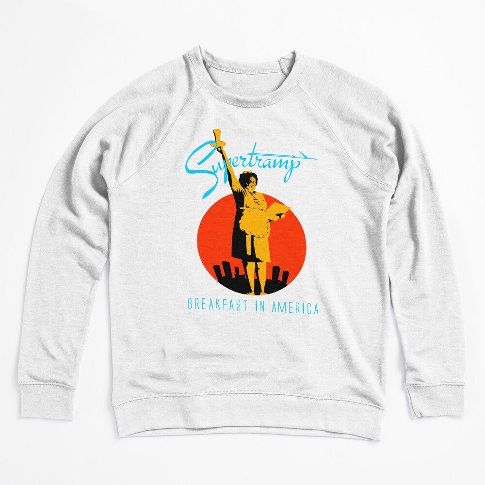 Supertramp Breakfast In America Orange Clear Shirt