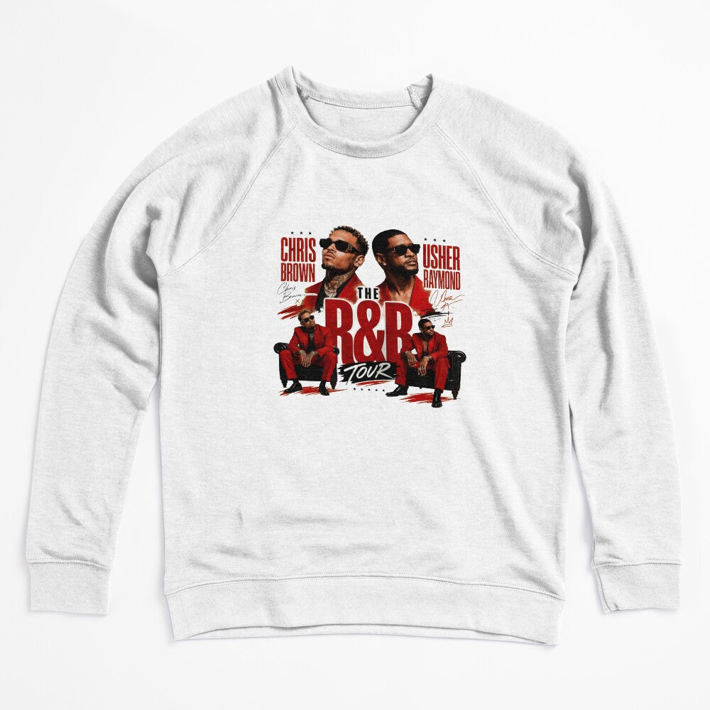 Chris Brown Usher R&B Tour Shirt