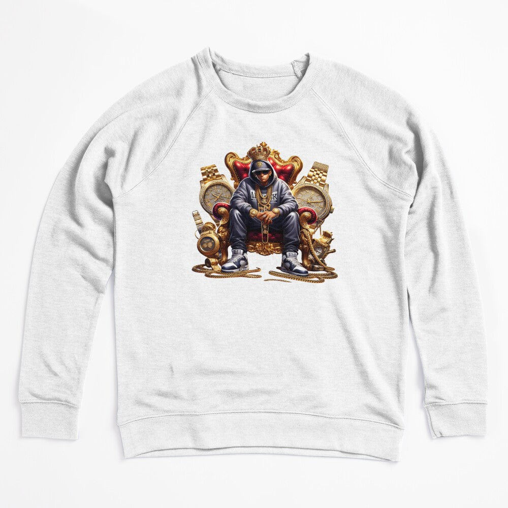 Hip-Hop Style Urban Throne Shirt