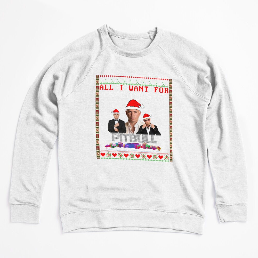All I Want For Christmas Is Pitbull Shirt