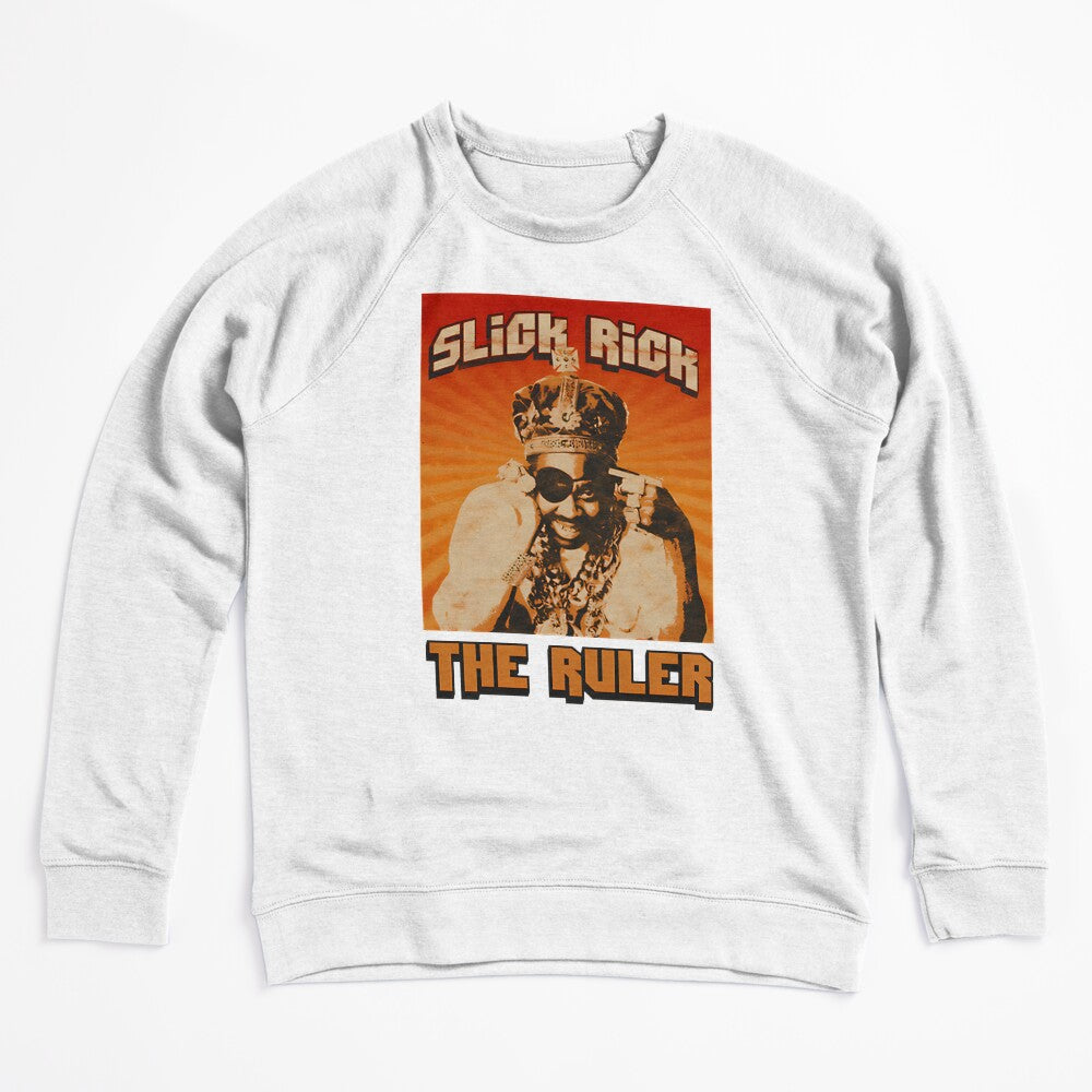 Slick Rick Retro Crown Iconic Rap Portrait Illustration Shirt