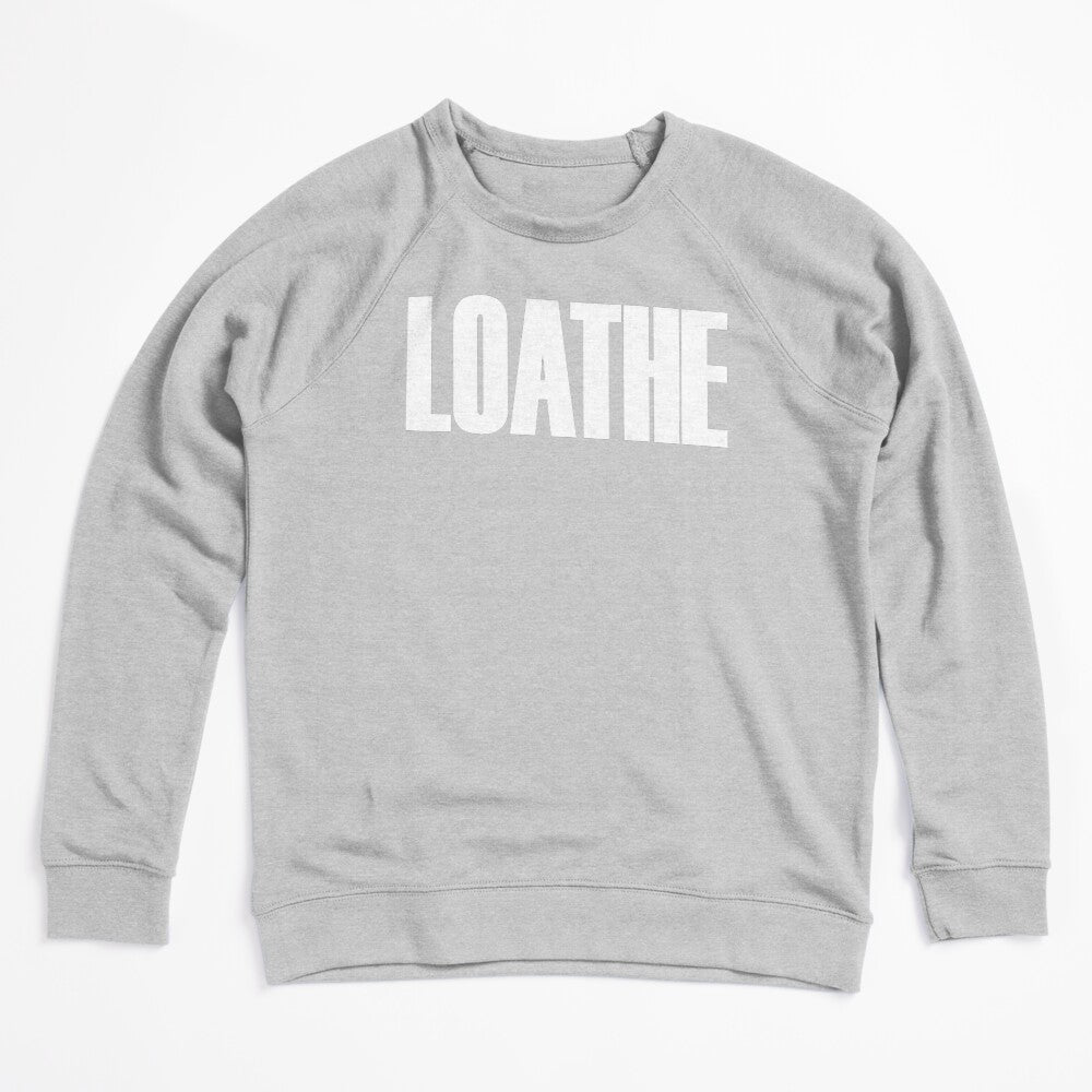 Condensed Sans Serif Lettering Header Shirt