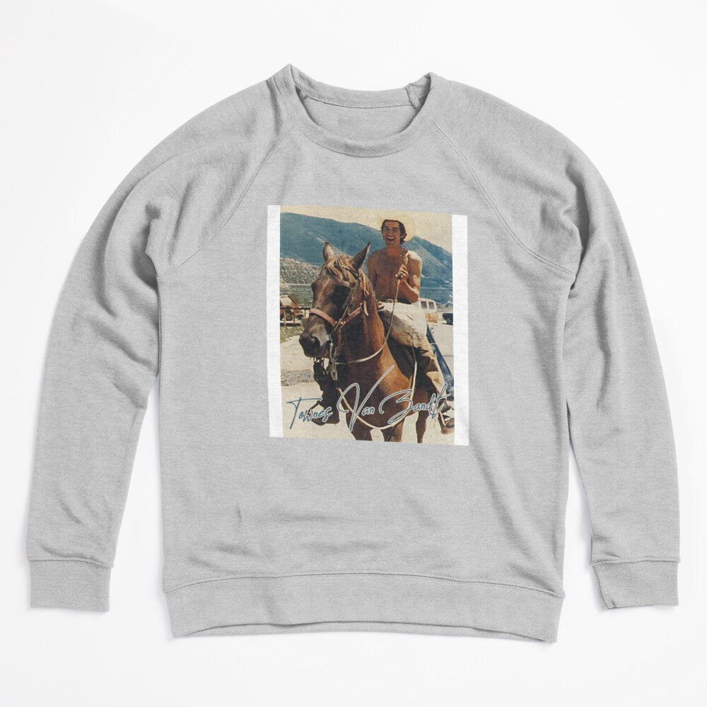 Townes Van Zandt Townes Van Zandt - Retro On Horse Fan Art Shirt