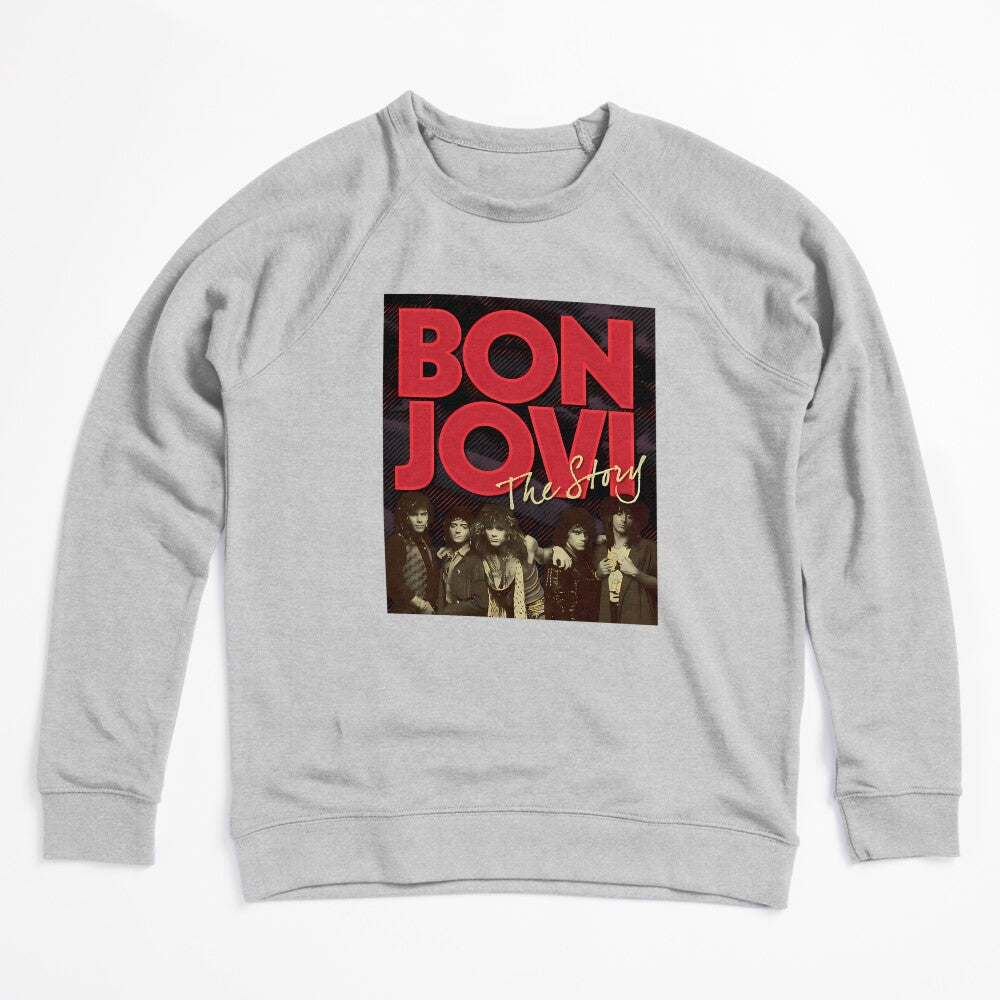 Jovi The Story Band Portrait Red Bold Shirt