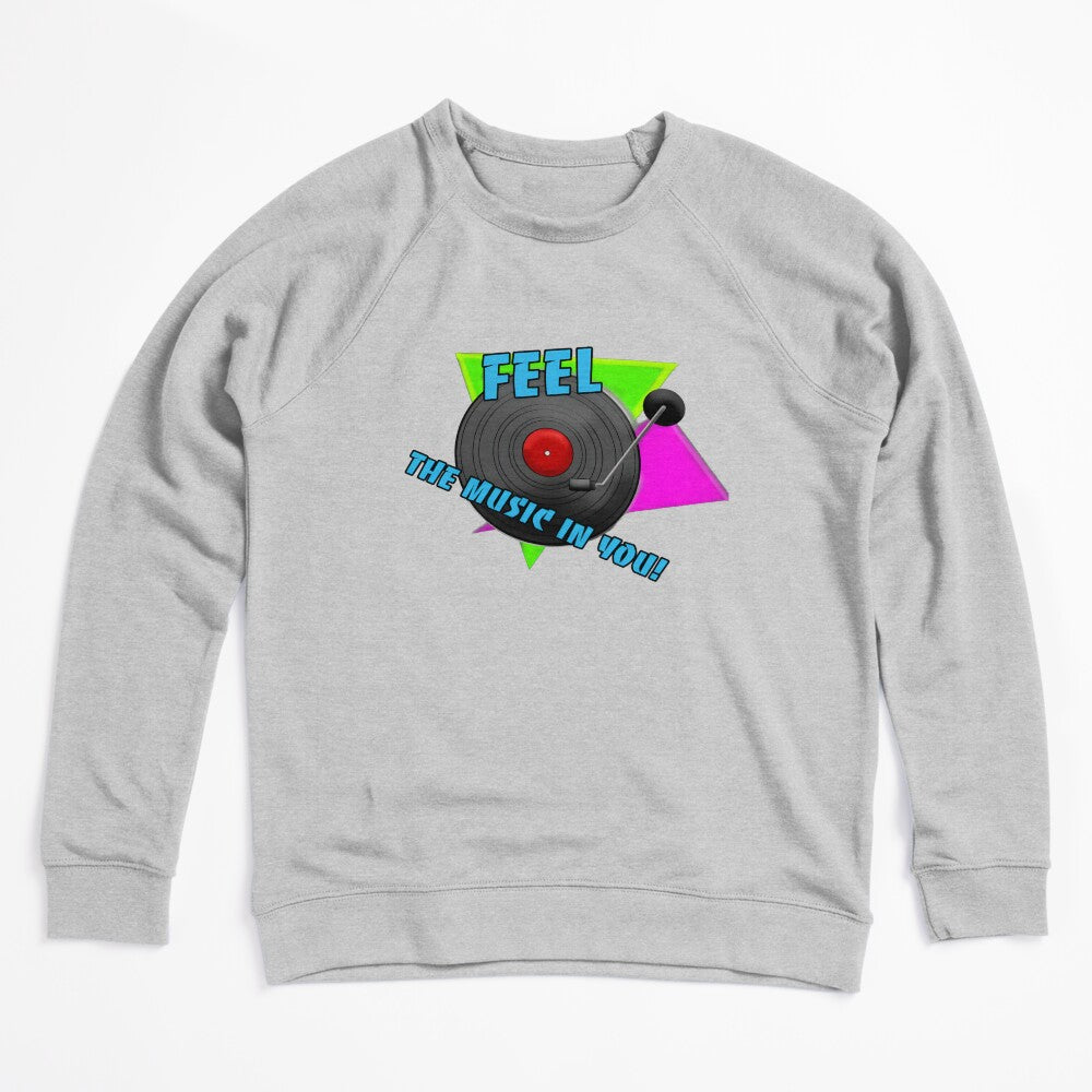 Feel The Music Vinyl Record Shirt