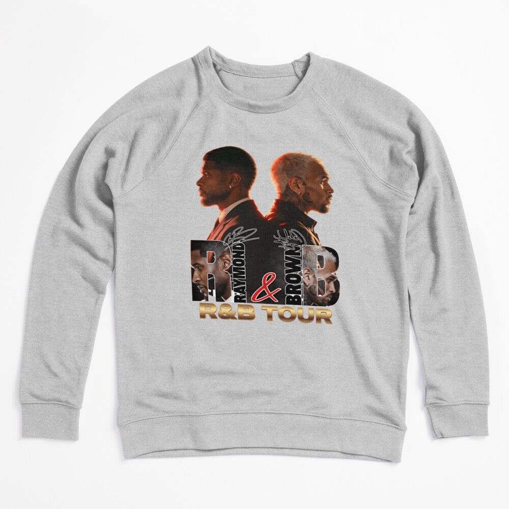 Usher Chris Brown 2026 R&B Collage Design Shirt