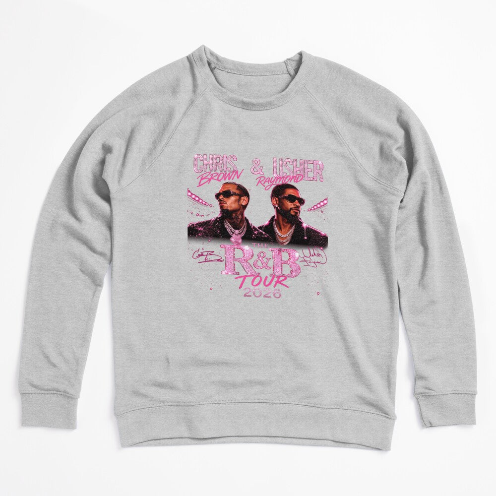 Chris Brown Usher R&B Tour 2026 Concert Design Shirt