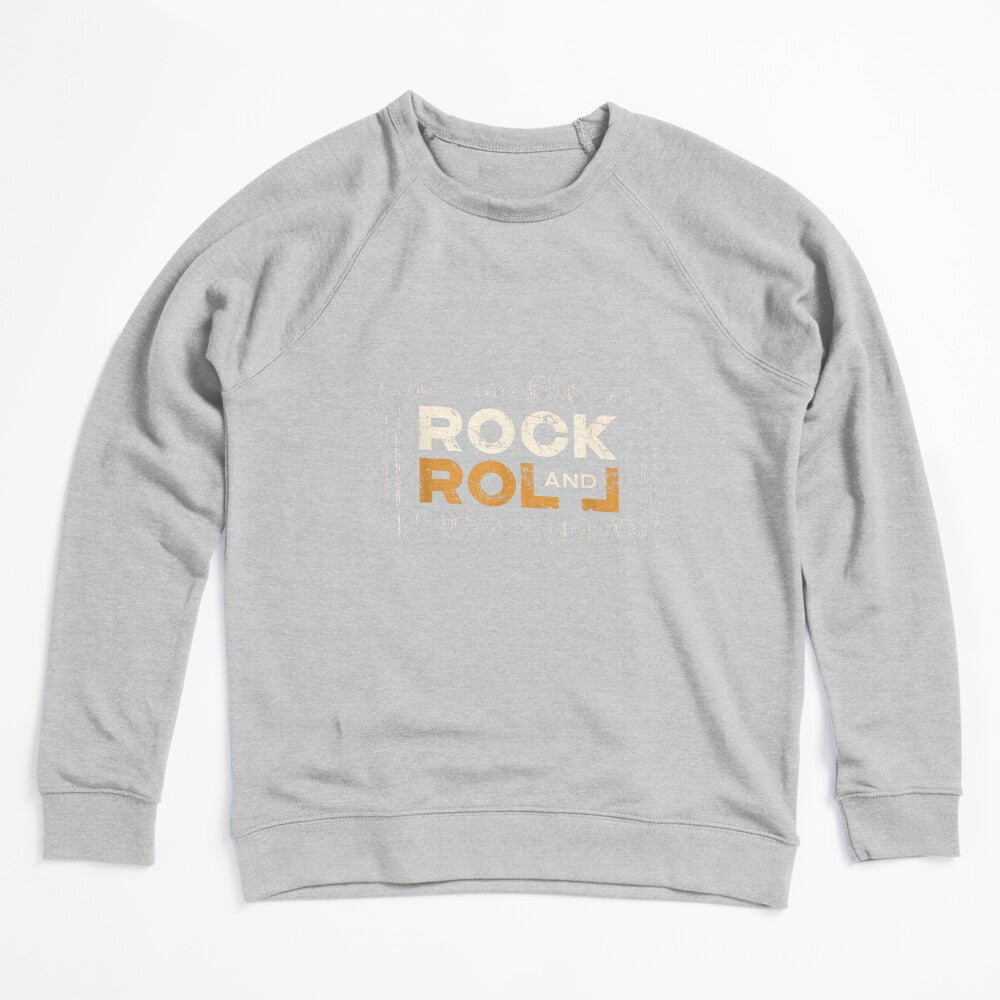 Rock & Roll Distressed Washed Rocker Concert Shirt